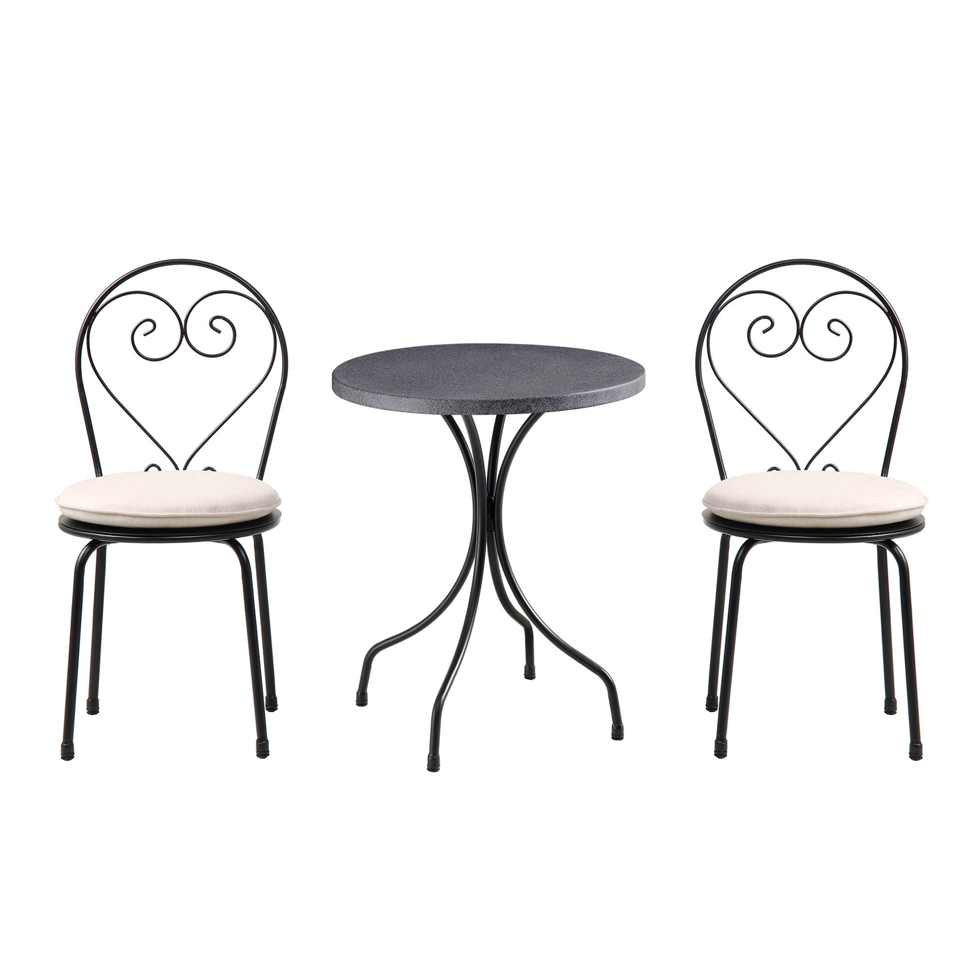 Haymes Metal Indoor and Outdoor Bistro Set