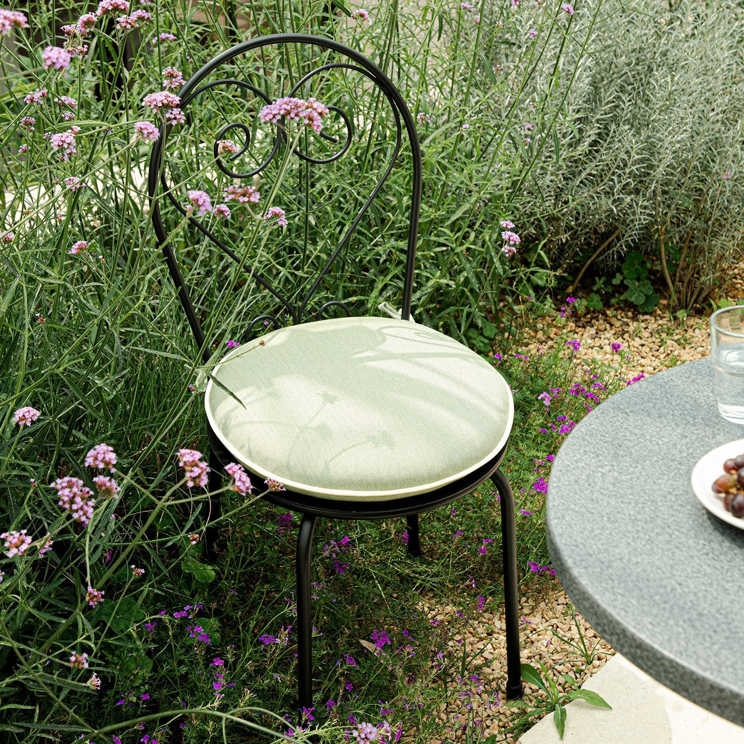 Haymes Metal Indoor and Outdoor Bistro Set, Reseda Green