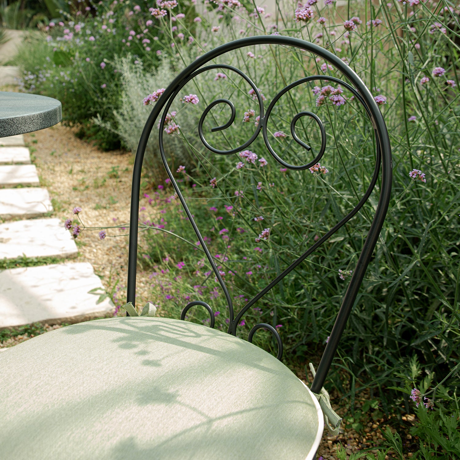 Haymes Metal Indoor and Outdoor Bistro Set, Reseda Green