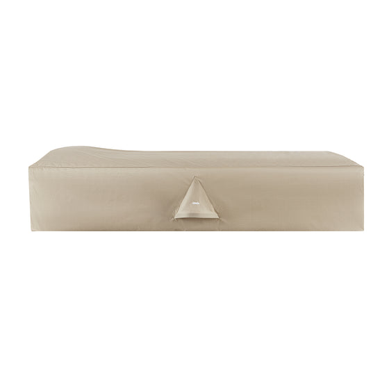 Cover for Bellagio Round Wicker Sun Lounger, Light Tan