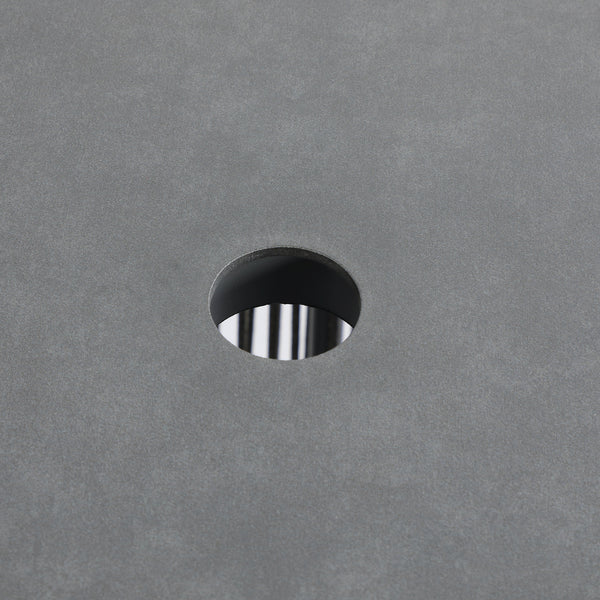 Pedra Rope and Aluminium Outdoor 6-Seater Round Dining Set, Grey