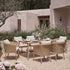 Panarea Indoor and Outdoor Wicker 6-Seater Rectangular Dining Set - daals