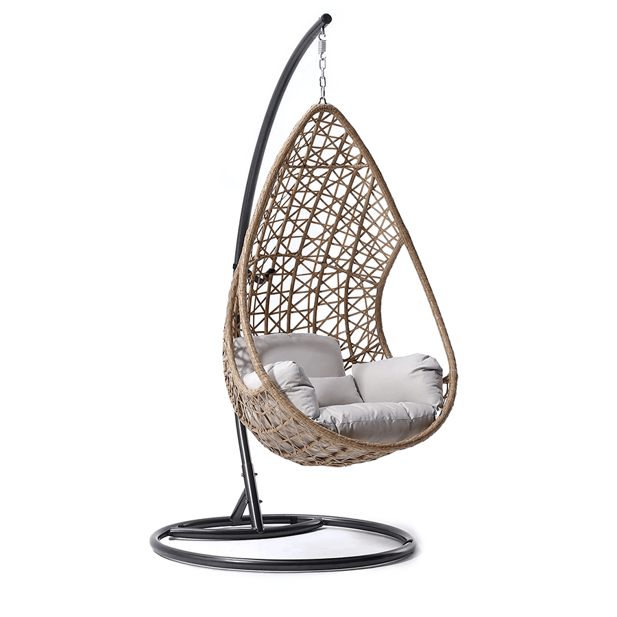 Indra Rattan Hanging Egg Chair - daals