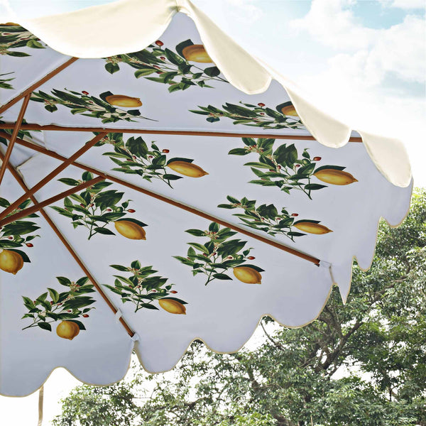 Lemon Branch 2.6M Octagonal Parasol with Aluminium Tilt