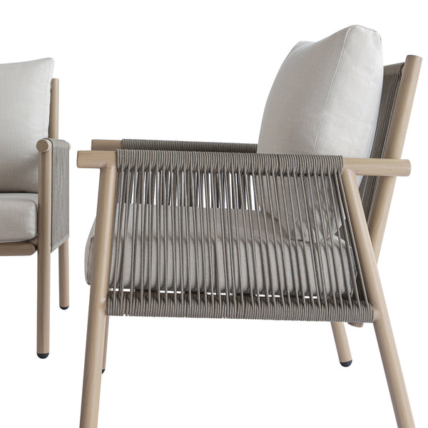 Soller Indoor and Outdoor Rope Weave 5 - Seater Sofa Set - daals