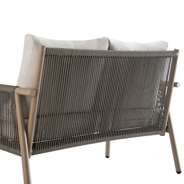 Soller Indoor and Outdoor Rope Weave 4 - Seater Sofa Set - daals