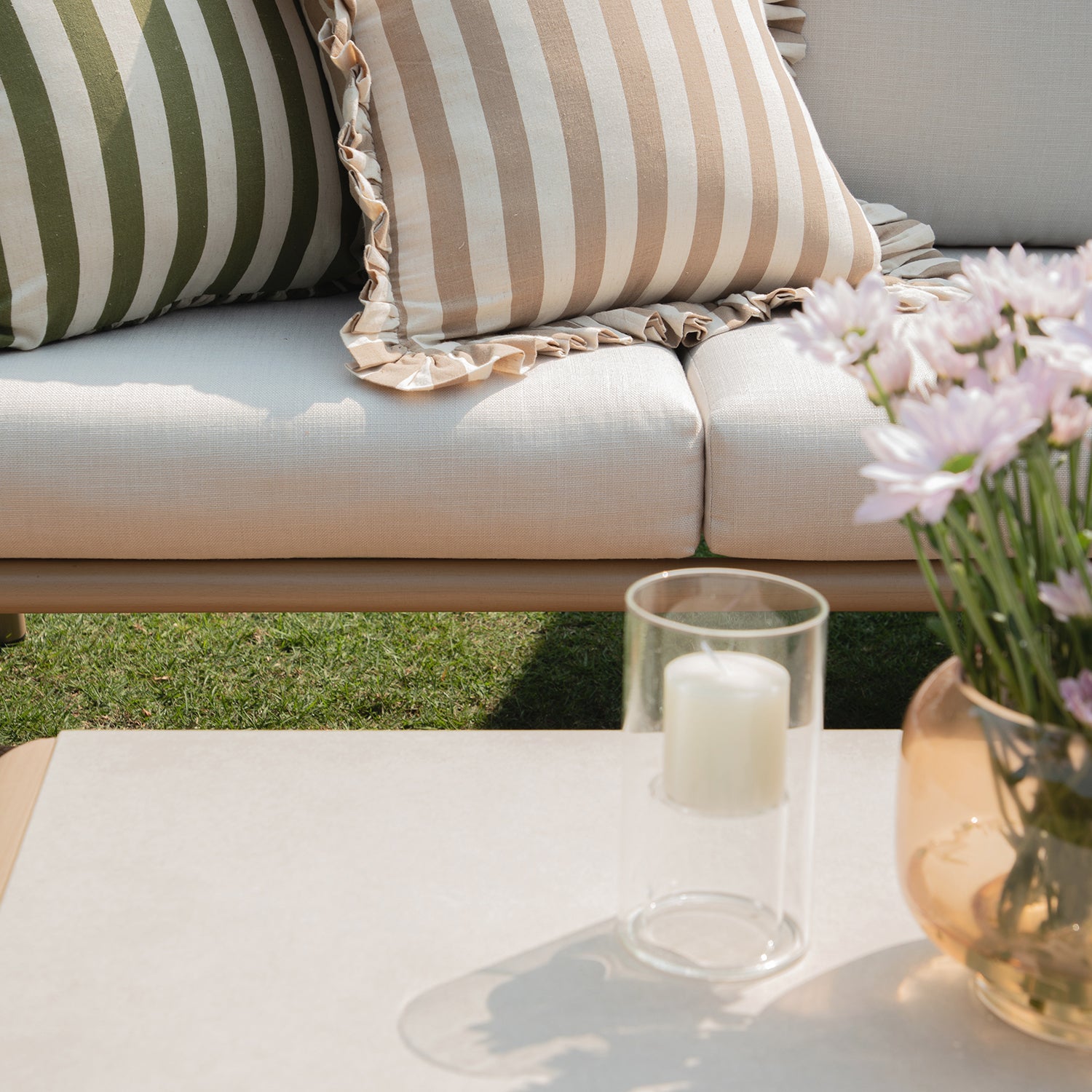 Soller Indoor and Outdoor Rope Weave Large Corner Sofa Set