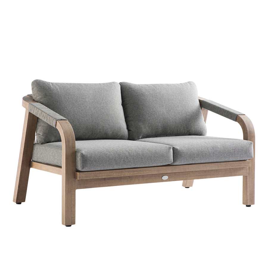 Manresa Rope 5-Seater Sofa Set, Natural and Grey