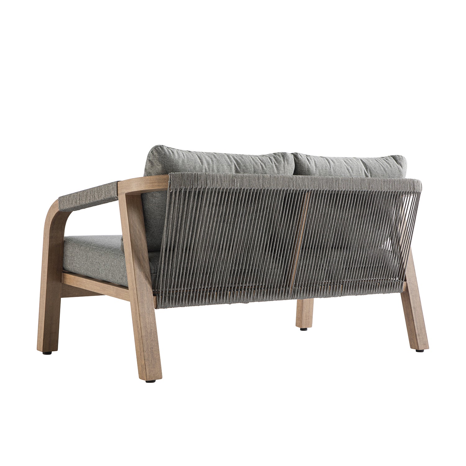 Manresa Rope 5-Seater Sofa Set, Natural and Grey