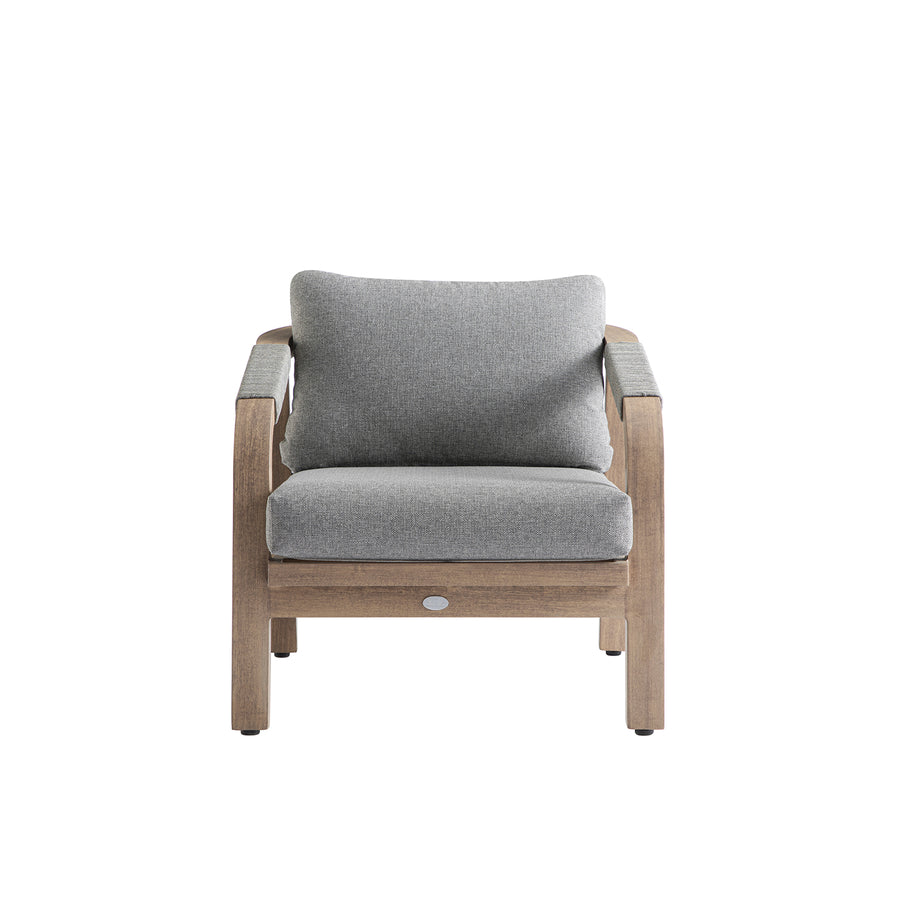 Manresa Rope 5-Seater Sofa Set, Natural and Grey