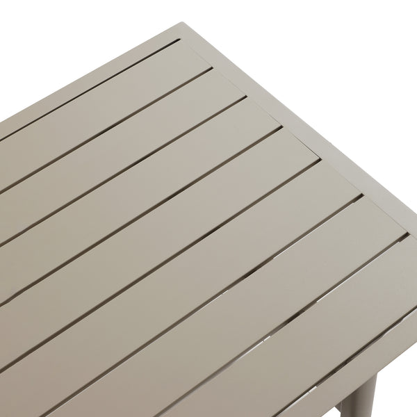 Stanford Outdoor 5 - Seater Sofa Set, Taupe with Light Taupe Fabric - daals