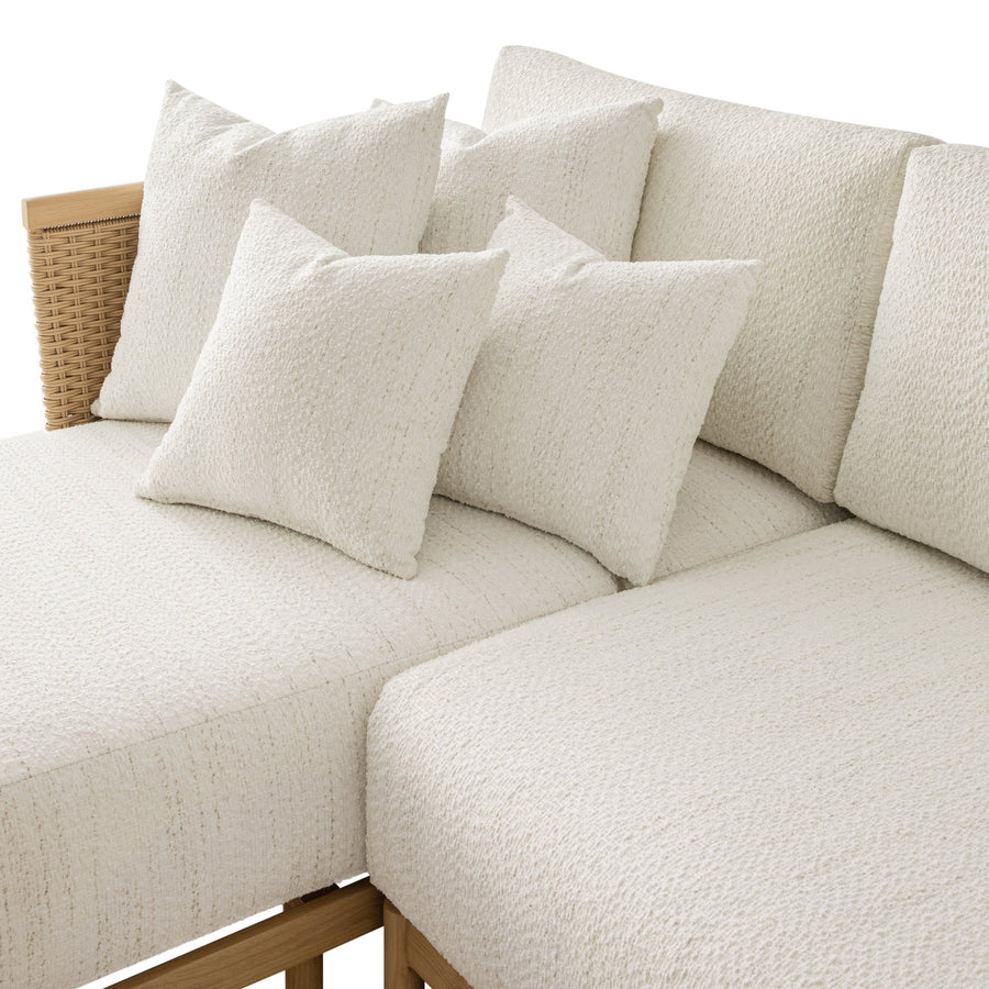 Panarea Indoor and Outdoor Wicker 4-Seater Chaise Lounge Set