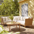 Panarea Indoor and Outdoor Wicker Large Corner Sofa Set - daals