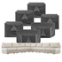 Cover for Jardin Aluminium Outdoor Modular 6-Piece Curved Corner Sofa Set - daals