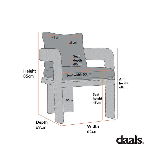 Stanford Round Wicker Outdoor Dining Chair Set, Natural