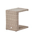 Hampshire Round Wicker Rattan Side Table, Natural - daals