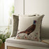 Country Collection Pheasant Embroidered Linen Blend Cushion - daals