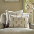 Country Collection Stag Repeat Embroidered Linen Blend Cushion - daals