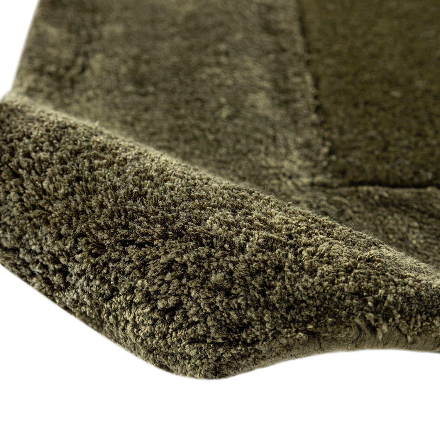 Albi Moss Green Hand Tufted Wool & Viscose Rug