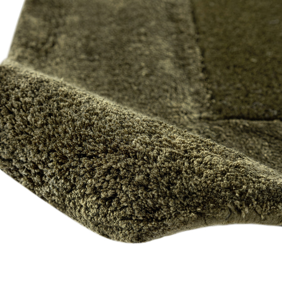 Albi Moss Green Hand Tufted Wool & Viscose Rug