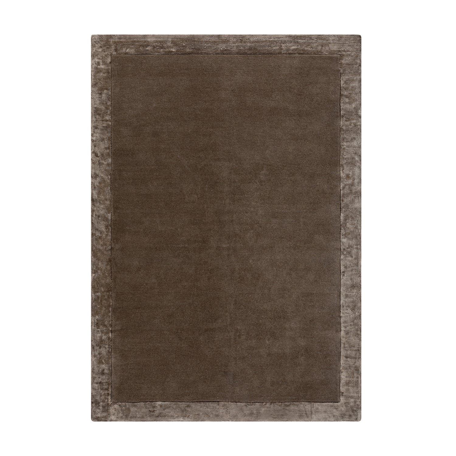 Albi Taupe Hand Tufted Wool & Viscose Rug