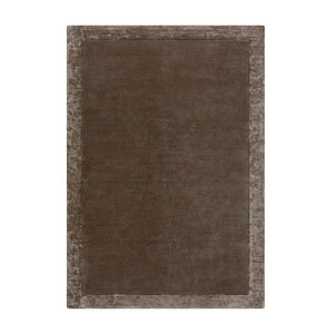Albi Taupe Hand Tufted Wool & Viscose Rug