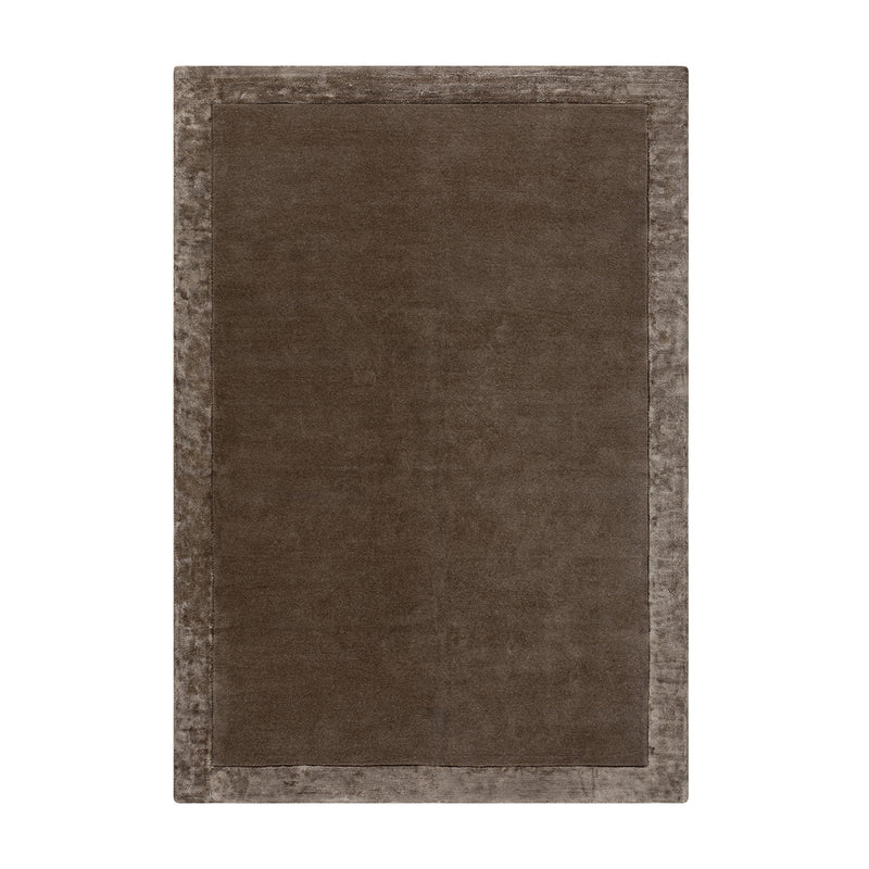 Albi Taupe Hand Tufted Wool & Viscose Rug - daals