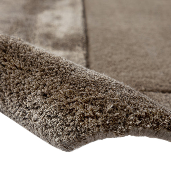 Albi Taupe Hand Tufted Wool & Viscose Rug - daals