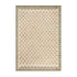 Safi Kilim Traditional Handwoven Jute & Cotton Natural & Olive Green Rug - daals