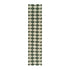 Tabitha Harlequin Diamond Scallop Olive Green & Bleached Jute Hand Braided Runner - daals