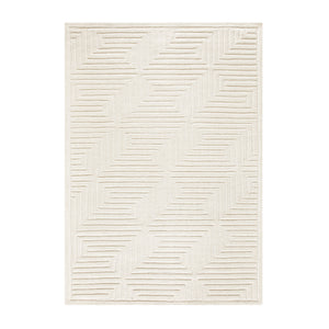 Treviso Ivory Hand Tufted Wool Rug