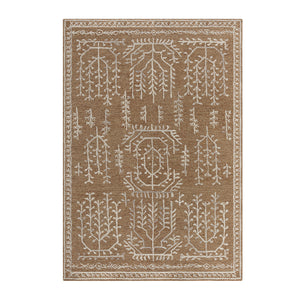 Varanasi Rust Traditional Hand Tufted Wool Rug