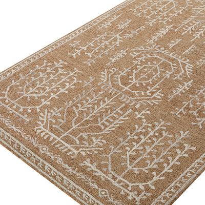 Varanasi Rust Traditional Hand Tufted Wool Rug