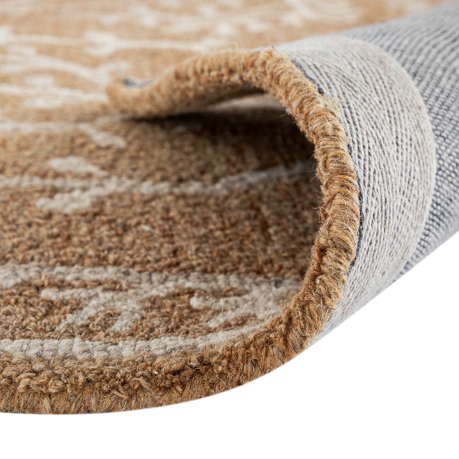 Varanasi Rust Traditional Hand Tufted Wool Rug