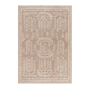 Varanasi Taupe Traditional Hand Tufted Wool Rug