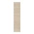 Veneta Natural & Ivory White Diamond Handwoven Wool & Jute Runner - daals