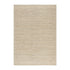 Veneta Natural & Ivory White Diamond Handwoven Wool & Jute Rug - daals