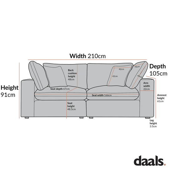 Lutyens Moss Green Velvet Modular Sofa, 2-Piece
