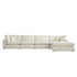 Lutyens Beige Linen Blend Modular Sofa, 4 - Piece Chaise - daals