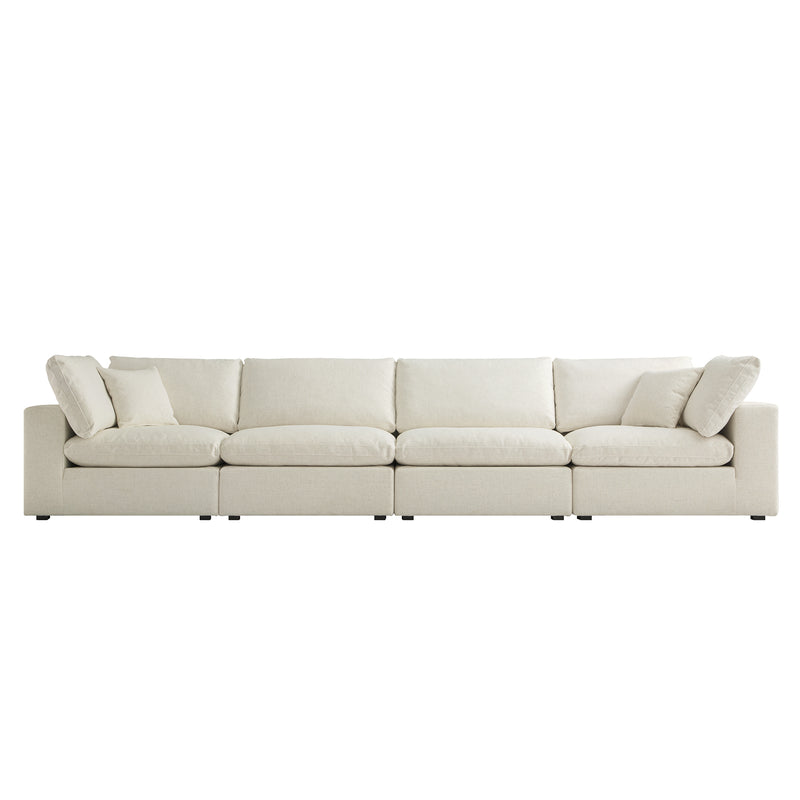 Lutyens Beige Linen Blend Modular Sofa, 4 - Piece - daals