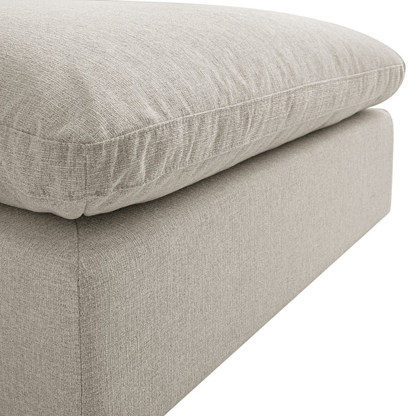 Lutyens Oatmeal Weave Fabric Modular Sofa, 2 - Piece Chaise - daals