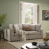 Lutyens Oatmeal Weave Fabric Modular Sofa, 2 - Piece - daals