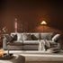 Lutyens Taupe Velvet Modular Sofa, 3 - Piece - daals