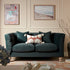 Ashby Chesterfield 2 - Seater Sofa, Aegean Blue Velvet - daals
