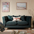 Ashby Chesterfield 2-Seater Sofa, Aegean Blue Velvet