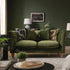 Ashby Chesterfield 2 - Seater Sofa, Fern Green Velvet - daals