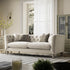 Ashby Chesterfield Large 3 - Seater Sofa, Oatmeal Chenille - daals