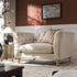 Ashby Chesterfield Loveseat, Oatmeal Chenille - daals