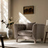 Ashby Chesterfield Armchair, Taupe Chenille - daals