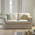 Fitz Skirted 2 - Seater Sofa, Oatmeal Linen Blend - daals